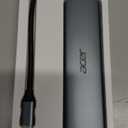 Acer USB C Hub, 7 in 1 Multi-Port Adapter for Laptop, 4K, HDMI Splitter with 2 USB A 3.1 & Type-C to HDMI Data Port, PD 100W Charging, SD Card Reader for Computer, Desktop, Space Grey