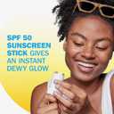 Olay Glow & Protect SPF 50 Face Sunscreen Stick, Fragrance Free, 0.5 OZ (14 G), Dewy Finish Sunscreen Stick with SPF 50 Broad Spectrum Sunblock for All Skin Types