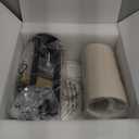 Seealle Table Lamps for Living Room Set of 1 - Black Bedside Lamp for Bedroom with USB C+A & Outlet, Farmhouse Lamps for Night Stands, 3-Way Dimmable Touch Lamps for Living Room with Oat Shade