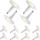 Soliseed 12-Pack 5/6 Inch LED Can Lights 5CCT Recessed Lighting,Selectable 2700K/3000K/3500K/4000K/5000K Length Adjustable Retrofit Downlight,12W=60W,800LM,Dimmable,CRI90+,Easy Install