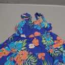 The Children's Place and Toddler Short Sleeve Casual Dresses (12-18 Months, Cool Cobalt Tropical)