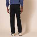 Amazon Essentials Men's Straight-fit Stretch Cargo Pant, Black, 40W x 34L