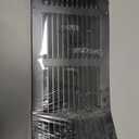 30" X 6" Steel Return Air Grilles - Sidewall and Ceiling - HVAC Duct Cover - Black [Outer Dimensions: 31.75"w X 7.75"h]