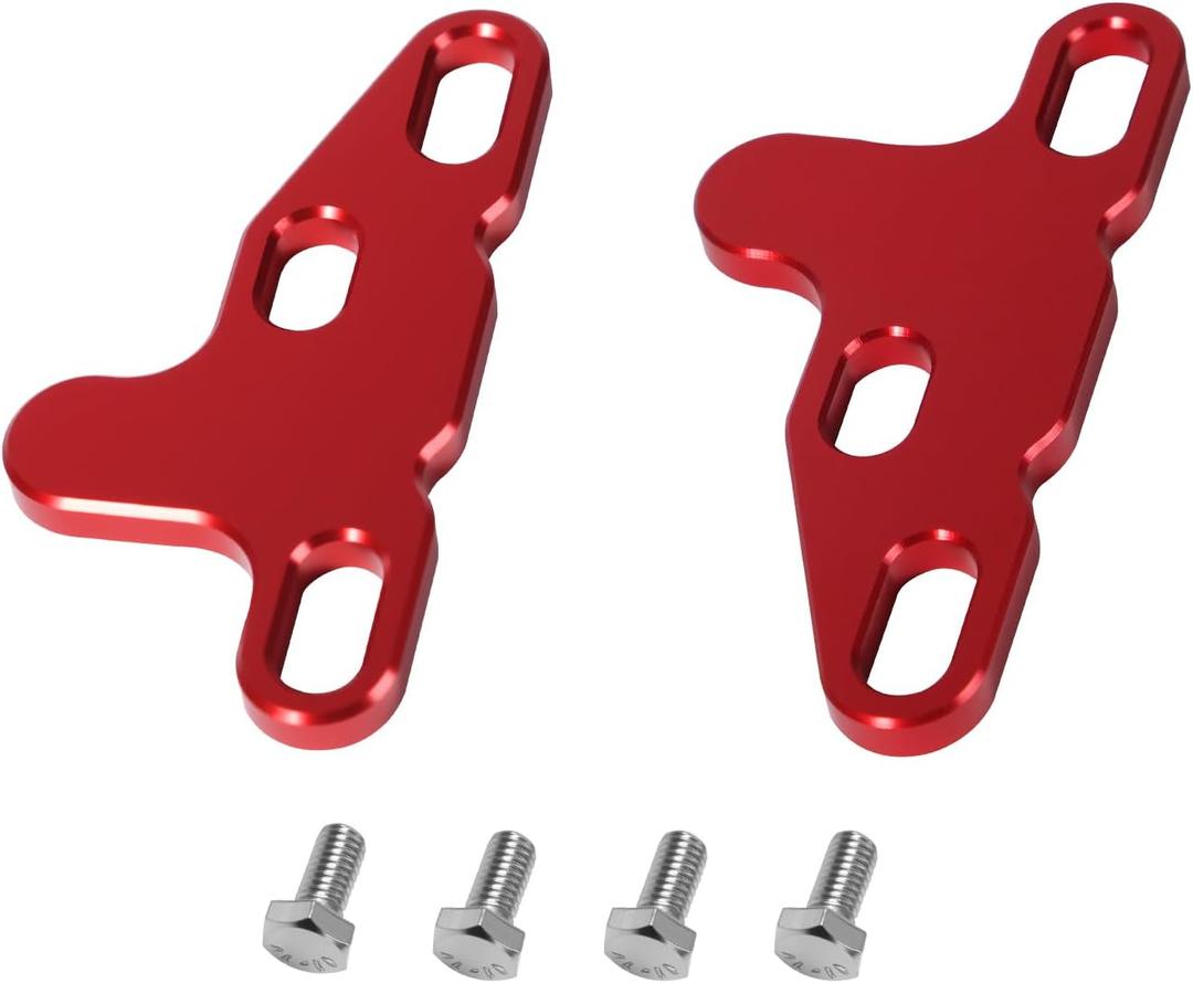 Oil Pump Alignment Plates Guide Tools Compatible with Gen V Lt1 Lt4 Lt5 L83 L86 L87 Engines(Red)