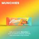 Alani Nu Protein MUNCHIES, High Protein Gluten-Free Bars, 18g Protein, Low-Sugar (6G) Low-Carb Healthy Snacks, 12 Individually Wrapped Bars (EXP 04/30/27)