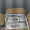 2 Pack Under Sink Organizer with Smooth Ball Bearing Slides,2-Tier Pull Out Cabinet Storage,Slide Out Drawers for Bathroom&Kitchen,Under Sink Shelf,Rust-resistant Coating,Height Adjustable (2 Pack-14.5"Dx12.8"-16.9"H, White)