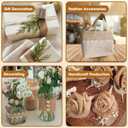 2 x Jute Burlap Webbing Ribbon - 3.15" x 9.83 Yards Upholstery Webbing for Chairs, Furniture, Crafting, Home Decor, Christmas Garland, Jute Wreath, Banner