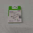 Belkin BoostCharge Nylon Braided USB C to Lightning Cable 6.6ft/2M - MFi Certified 18W Power Delivery iPhone Charger Cord - Apple Charger USB C Cable - Fast Charging for iPhone 14, iPhone 13 - White