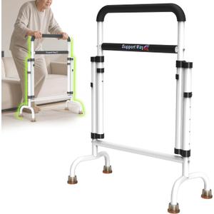 Stand Assist for Chair & Couch - Dual-Tube Design for Extra Stability, Adjustable Height, Supports 600lbs, Lightweight Mobility Aid for Seniors & RecoveryWhite