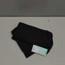 Hugcurve No Front Seam High Waisted Workout Leggings for Women Buttery Soft Yoga Pants Gym Athletic Tights - 25'' (XX-Large, Black)