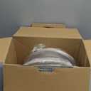 LIANYU 6 PCS Large Mixing Bowls with Visible Lids Set, Size 7, 3.5, 2.5, 2, 1.5, 1QT, Stainless Steel Kitchen Metal Nesting Bowls for Cooking, Baking, Serving, Freezer & Dishwasher Safe, Khaki