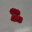 Bememo 2 Pack Women Rose Flower Hair Clip Rose Side Combs Flamenco Flowers Day of the Dead Costumes Mexican Hair Accessories for Wedding Party Decor Gift for Women Mom Grandma(Red)
