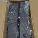 4 Pcs Table Leg Extenders for Folding Tables, 4 Levels/Heights Adjustable Table Leg Extensions,Metal Square Folding Desk Leg Risers,Raise Table Height 3.4"/6.6"/9.8"/13"(Inner Diameter 1.86")