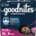 Goodniges Leakproof 95-120 LB Size XL 24 Pouches