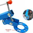 BLACKHORSE-RACING Fender Roller Tool Lip Rolling Reforming Extending Tools Auto Body Light Truck Lip Wheel Arch Roller Flaring Former Heavy Duty for Automobile Maintenance Blue