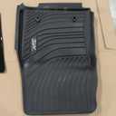 3W Floor Mats & Front Carpets Fit 2022-2026 Toyota Tundra (Only for CrewMax Cab), SR/SR5/TRD PRO/Limited/Platinum/Castone Custom Fit All-Weather TPE Front & Rear Row Floor Liner Black