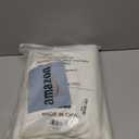 Fokitut 2 Pack Waterproof Round Tablecloth, 120 Inch, Stain Resistant and Wrinkle Polyester Table Cloth, Fabric Table Cover for Kitchen Dining, Wedding, Party, Holiday Dinner-Ivory