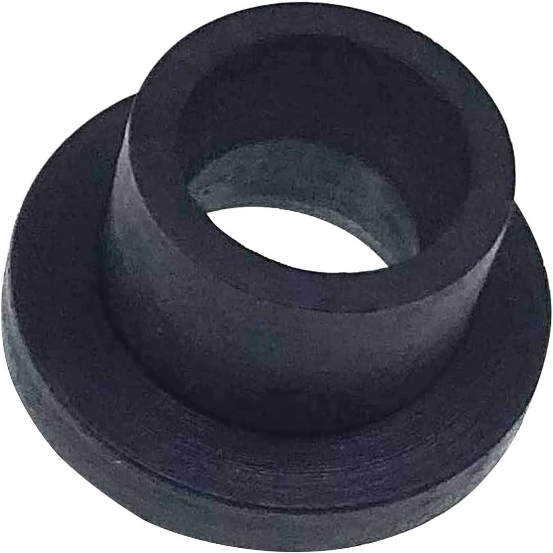 HORTIPOTS 1/2 Inch Top Hat Grommet Pack of 25, Grommet Rubber Inside Diameter 12mm-13mm ID Using with 1/2 Inch OD Rubber Vinyl Tubing (25 Pieces/Pack)