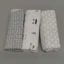 KeaBabies 3-Pack Organic Baby Swaddle Sleep Sacks - Swaddles for Newborns, Infant 0-3 Months, Baby Girls, Boys, Soft & Snug Newborn Sleep Sack, Nursery Swaddling Blankets (Nordic)