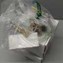 Asidrama 4 Pack Gold Privacy Door Handles, Door Lever with Door Knobs Indoor for Bedroom or Bathroom, Heavy Duty Door Handles Interior with Locks for Left Right Sided Doors