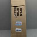 ES Robbins EverLife 36-Inch by 48-Inch Multitask Series Hard Floor with Lip Vinyl Chair Mat, Clear, Model: 132033, 36"x48"
