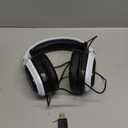 Ozeino 2.4GHz Wireless Gaming Headset for PC, Ps5, Ps4 - Lossless Audio USB & Type-C Ultra Stable Gaming Headphones with Flip Microphone, 40-Hr Battery Gamer Headset for Switch, Laptop, Mobile, Mac (Black and White)