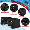 6 Ft Video Game Tablecloth Birthday Party Decoration Game Controller Shaped Table Cover Washable Polyester Party Supplies Game pad Table Covers Protector for Gamer Player Birthday Parties Decoration