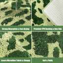 Green Non-Slip Bathroom Rug, Soft Absorbent Bath Mat, Machine Washable and Quick-Drying, Perfect for Bathtub, Bedroom, Shower, and Living Room, 18" x 26"