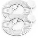 2Pack Upgraded for Apple Watch Charger USB Magnetic Wireless Fast iWatch Charger Portable Compatible with iWatch Ultra/Series 11/10/9/8/7/6/SE/SE2/5/4/3/2/1-[3.3FT]