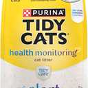 Purina Tidy Cats Tidy Care Alert Cat Health Monitoring Non Clumping Cat Litter with Silica Crystals - 8 Pound (Pack of 1)