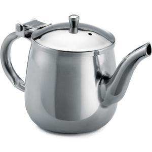TableCraft Products 10 Ounce Gooseneck Teapot Stainless Steel