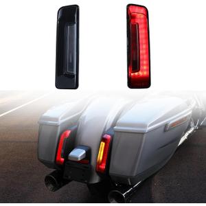 LED Saddlebag Tail Light for Harley 2025 Road Glide Street Glide, Smoked Turn Signal DRL Break Filler Fender Panel Lamp Rear Light for Road Glide Street Glide 2024-2025, CVO 2023-2025 Accessories