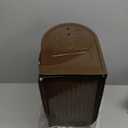 Brown Mailboxes for Outside, RAINHOL Post Mount Mailbox, Galvanized Steel Medium Capacity Mail Boxes, 19 x 8.7 x 6.7 Inches
