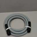 Flexzilla Colors Lead-In Garden Hose 5/8in. x 10ft., Lightweight All-Weather Water Hose, Durable and Flexible, Leak-Free Connections, Slate Gray