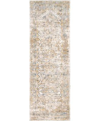 Druzy CFDR05B 2'6" x 10' Runner Area Rug