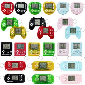 24Pcs Video Game Party Favors,Mini Game Keychains for Kids & Gamer Birthday Decorations Video Gamer Party Supplies Classroom Prizes for Boys and Girls