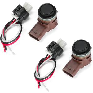 2X Bumper PDC Parking Sensor & Connector 66209274429 Replacement for Mini X1 X3 X5