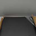 XL Adjustable Folding TV Tray Table, Larger TV Dinner HDPE Plastic Tray Table for for Eating, Adjustable Folding Laptop Table, TV Tray for Laptop, Eating, Drawing, Snacks, etc, Black
