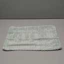 UGS UGASA Velvet Pillow Covers Striped, Spring Decorative Throw Pillow Cover Cushion Case with Hidden Zipper for Home Couch/Bedroom, Soft Cozy Solid Oblong, 1 Pack (12"x20", Mint Green)