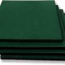 MYOYAY 4 Pack Interlocking Tiles 20"x20"x1" Heavy Duty Rubber Tile Green Non-Slip Flooring Mat for Playground Park Gym Indoor and Outdoor, Cover 11.12 Sq.FT