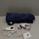 Deepsoon Heating Pad,Electric Heating Pads for Back,Neck,Moist Heating Pad for Abdomen Shoulder Knee Legs,Dry/Moist Heat&Auto Shut Off,Mother's Day Birthday for Men and Women,Navy Blue,40x20 Inch