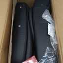 Amazon Basics Classic Puresoft PU Padded Mid-Back Office Desk Chair with Armrest, Easy Assembly, Sturdy Metal Base, Wheels, 275lb Support, 26"D x 23.75"W x 42"H, Black