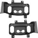 Front Bumper Tow Hook Trim Cover Panels Compatible with Fo-rd F-250 F-350 F-450 F-550 Super Duty 2017-2019 Replacement HC3Z8311H,HC3Z8310G Pair Left and Right