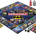 Monopoly Batman Edition Board Game | Monopoly Game for Batman Fans | Ages 8 and Up | 2 to 4 Players | Family Games | Strategy Games for Kids and Adults (Amazon Exclusive)