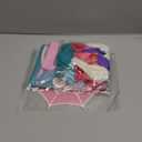 Soulchen 34 Pcs Halloween Trunk or Treat Car Decorations Kit Pink Spider Themed Halloween Car Decorations Includes Backdrop Banner Balloons Spider Web Card Stock for Cars SUV Garage Archway Decor