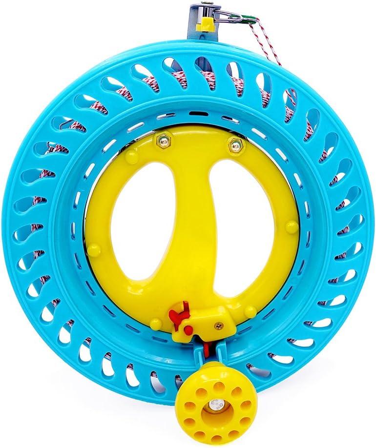 emma kites Lockable Kite Reel Winder 8.7inches(Dia) Smooth Rotation Ball Bearing Tool for Single Line Kite Flying