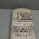 Papel Picado Banner Garland, Mexican Party Decorations for Day of The Dead, Indoor Outdoor Hanging Decor (White Light Brown)