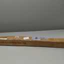 Single Curtain Rods 72-144 Inches, 1 inch Heavy Duty Adjustable Window Drapery Rod, Modern Round Decorative Windows Curtains Rods, Brushed Gold