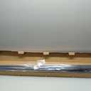 Ivilon Window Curtain Rod End Cap - 1 inch Pole. 120 to 240 Inch. Black