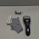 Electric Foot Callus Removers, Portable Electronic Foot File Pedicure Tools, Electric Callus Remover Kit, Professional Pedi Feet Care for Dead, Hard Cracked Dry Skin (Black)